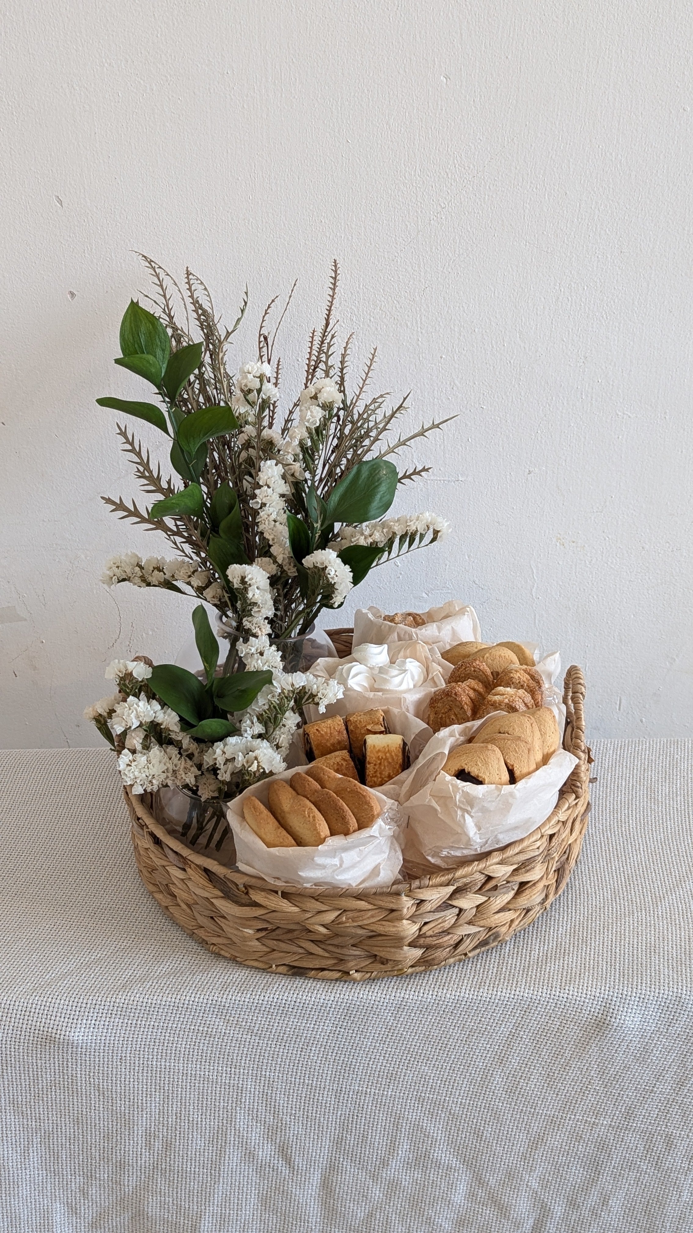 מארז לבן טבעי