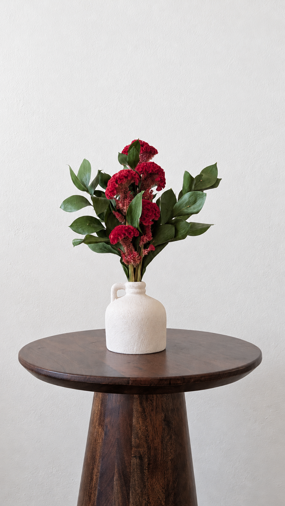 The set and vase