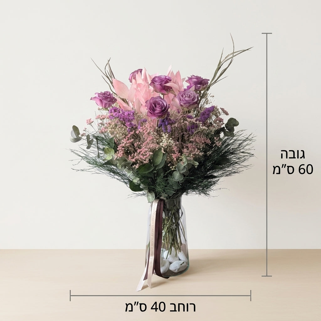 סידור אהבת ורדים - size-guide