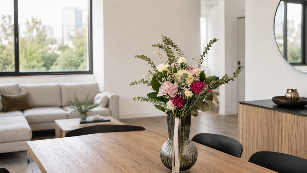 הסידור מוצג בחלל