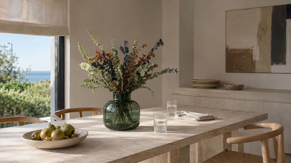 הסידור מוצג בחלל