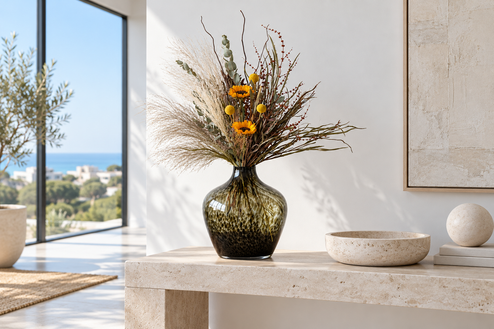 The arrangement at home